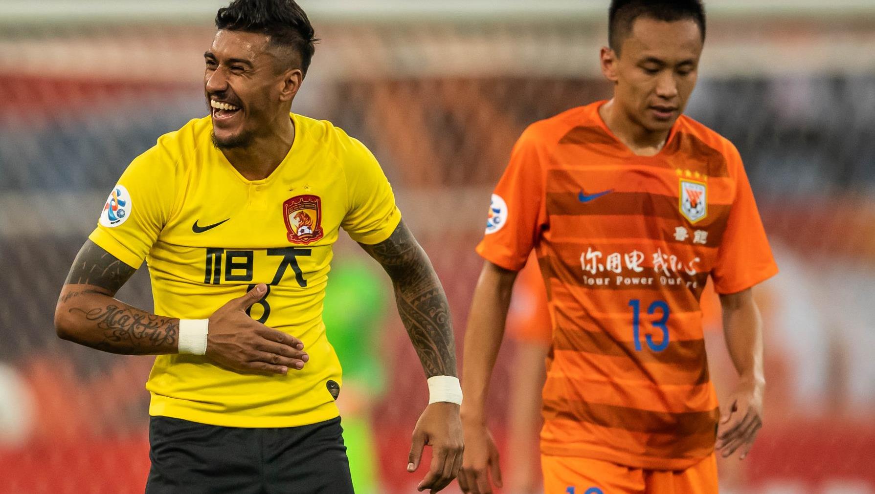 广州恒大主场战平山东鲁能,争取三分 广州恒大主场战平山东鲁能,争取三分