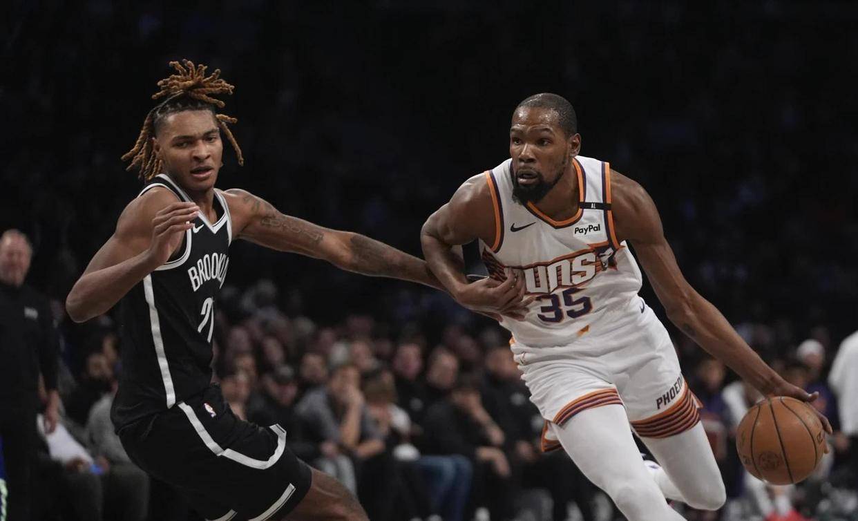 篮网遭灰熊绝杀，杜兰特砍下32分